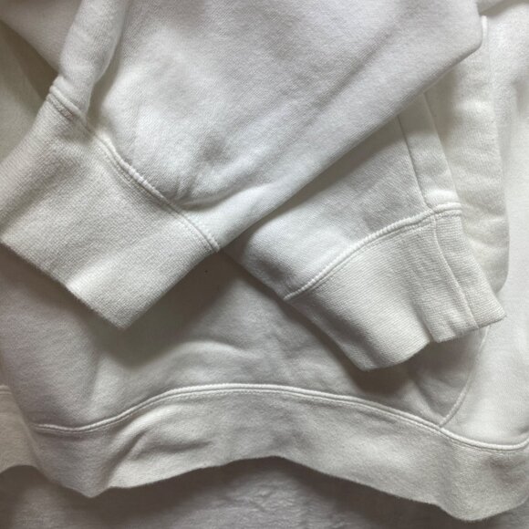 Nike Volleyball Hoodie White Just Do It Swoosh Logo Medium High School Sports - Picture 3 of 10